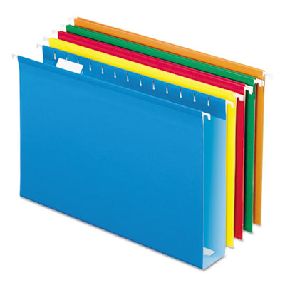 Pendaflex&reg; Extra Capacity Reinforced Hanging File Folders with Box Bottom