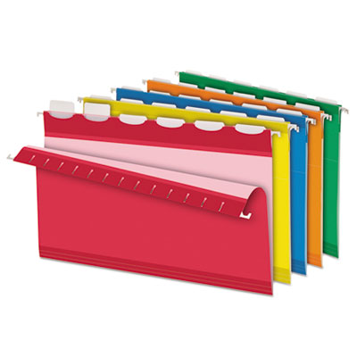 Pendaflex&reg; Ready-Tab&trade; Colored Reinforced Hanging Folders