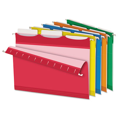 Pendaflex&reg; Ready-Tab&trade; Colored Reinforced Hanging Folders