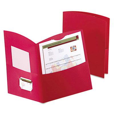Oxford&reg; Contour Twin-Pocket Folders