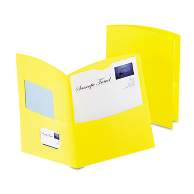 Oxford&reg; Contour Twin-Pocket Folders