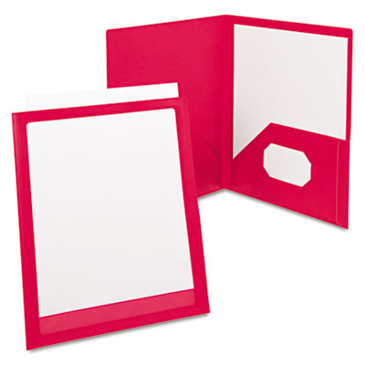 Oxford&reg; ViewFolio&trade; Poly Twin-Pocket Folders