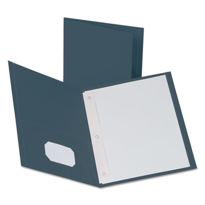 Oxford&reg; Twin-Pocket Folder with Prong Fasteners