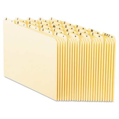 Pendaflex&reg; Top Tab A-Z File Guides