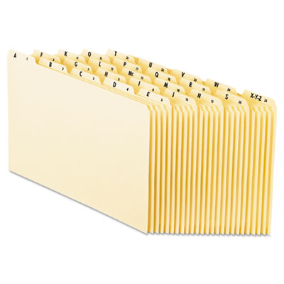 Pendaflex&reg; Top Tab A-Z File Guides