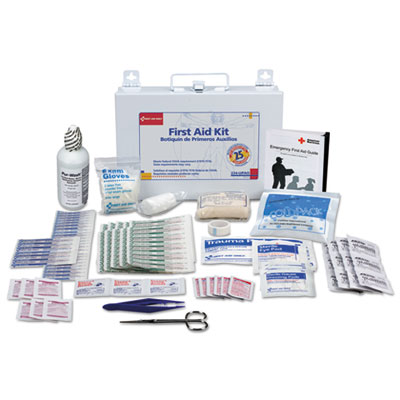 First Aid Only&trade; First Aid Kit in Metal Case for Up to 25 People