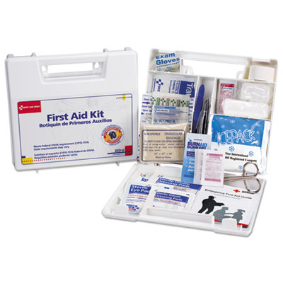 First Aid Only™ Bulk First Aid Kit for Up to 10 People First Aid Only™ Bulk First Aid Kit for Up to 10 People