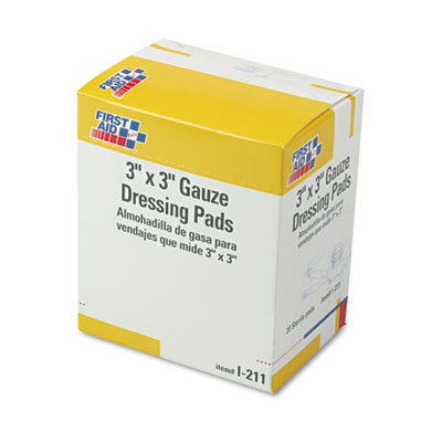 First Aid Only™ Gauze Dressing Pads First Aid Only™ Gauze Dressing Pads