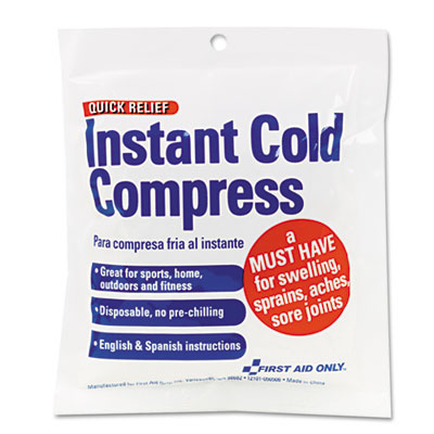 First Aid Only&trade; Instant Cold Compress