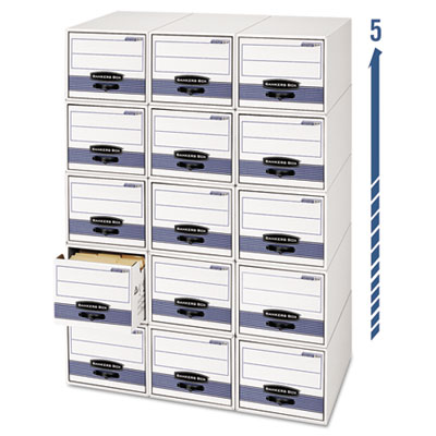 Bankers Box&reg; STOR/DRAWER&reg; STEEL PLUS&trade; Extra Space-Savings Storage Drawers