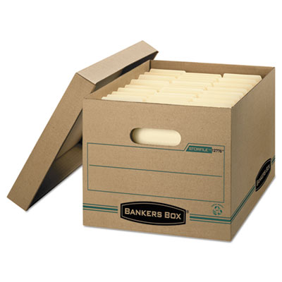 Bankers Box&reg; STOR/FILE&trade; Basic-Duty Storage Boxes