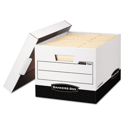 Bankers Box&reg; R-KIVE&reg; Heavy-Duty Storage Boxes