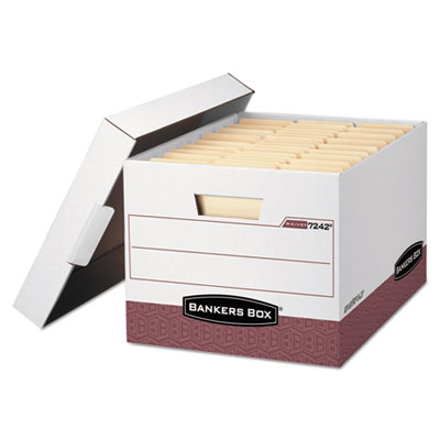 Bankers Box&reg; R-KIVE&reg; Heavy-Duty Storage Boxes