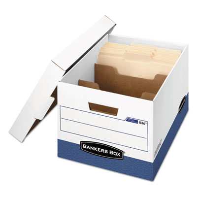Bankers Box&reg; R-KIVE&reg; Heavy-Duty Storage Boxes