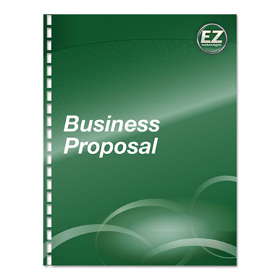 Fellowes&reg; Crystals&trade; Transparent Presentation Covers for Binding Systems