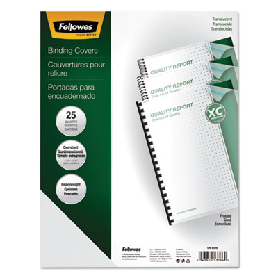 Fellowes&reg; Futura&trade; Presentation Covers for Binding Systems