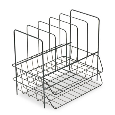 Fellowes&reg; Wire Double Tray with File Sorter