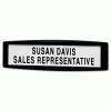 Fellowes&reg; Plastic Partition Additions&trade; Nameplate