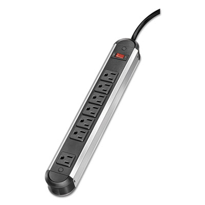 Fellowes&reg; Seven-Outlet Metal Surge Protector