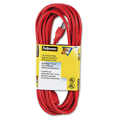 Fellowes&reg; Indoor/Outdoor Heavy-Duty Extension Cord