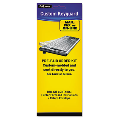 Fellowes&reg; Custom Keyguard Keyboard Kit