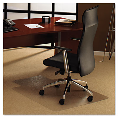 Floortex&reg; Cleartex&reg; Ultimat&reg; Polycarbonate Chair Mat For Plush Pile Carpets