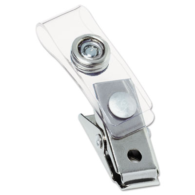 GBC&reg; Badge Clips with Plastic Straps