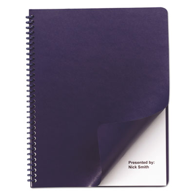 Swingline&trade; GBC&reg; Leather-Look Presentation Covers for Binding Systems