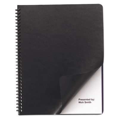 Swingline&trade; GBC&reg; Leather-Look Presentation Covers for Binding Systems