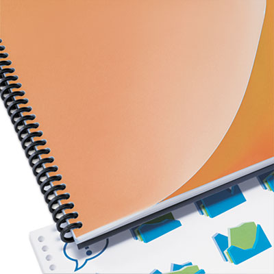 Swingline&trade; GBC&reg; Design View&trade; Poly Presentation Covers for Binding Systems