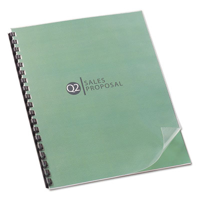 Swingline&trade; GBC&reg; Design View&trade; Poly Presentation Covers for Binding Systems