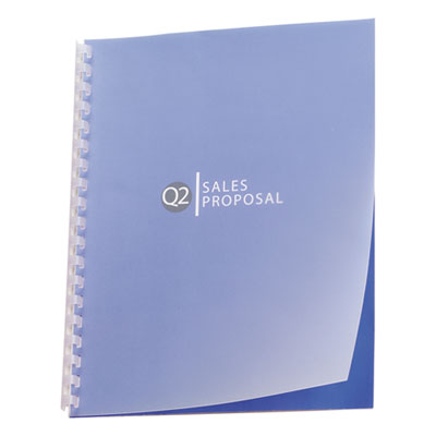 Swingline&trade; GBC&reg; Design View&trade; Poly Presentation Covers for Binding Systems