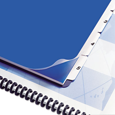 Swingline&trade; GBC&reg; Numbered Index Tabs