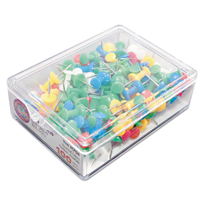 GEM Plastic Head Push Pins
