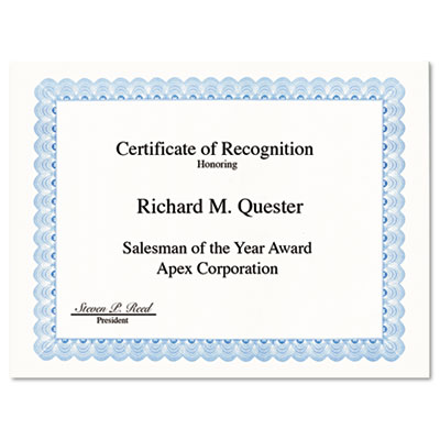 Geographics&reg; Archival Quality Parchment Certificates