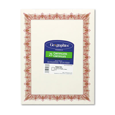 Geographics&reg; Award Certificates