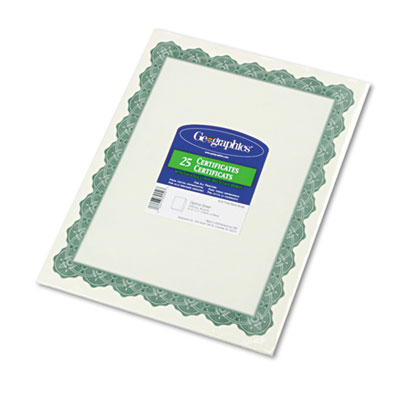 Geographics&reg; Award Certificates