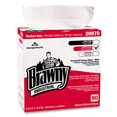 Georgia Pacific&reg; Professional Brawny Industrial&reg; Medium Duty Premium DRC Wipers