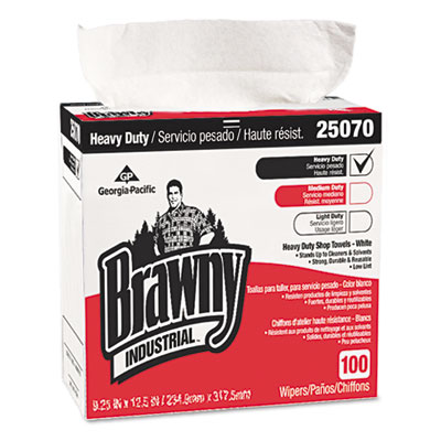 Georgia Pacific&reg; Professional Brawny Industrial&reg; Heavy Duty Shop Towels