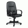 Global Arno&trade; Leather Executive High-Back Swivel/Tilt Chair