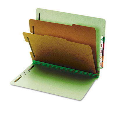 Pendaflex&reg; Heavy-Duty Pressboard End Tab Classification Folders