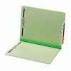 Globe-Weis&reg; End Tab Pressboard Folders with Fasteners
