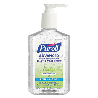 PURELL® Advanced Green Certified Instant Hand Sanitizer Gel PURELL® Advanced Green Certified Instant Hand Sanitizer Gel