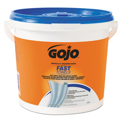 GOJO&reg; FAST TOWELS&reg; Hand Cleaning Towels