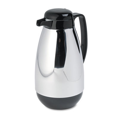 Hormel Vacuum Glass Lined Chrome-Plated Carafe