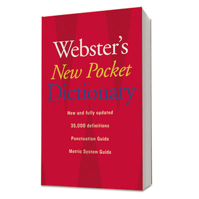 Houghton Mifflin Webster&rsquo;s New Pocket Dictionary