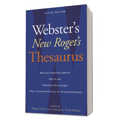 Houghton Mifflin Webster's New Roget's Thesaurus Office Edition