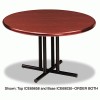 Iceberg Four-Leg Base For Square Edge Round Table Tops