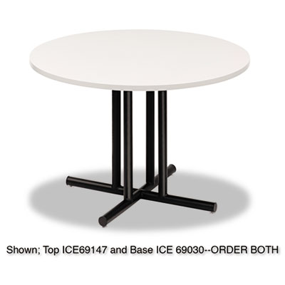 Iceberg OfficeWorks&trade; Round Table Tops with Square Edge