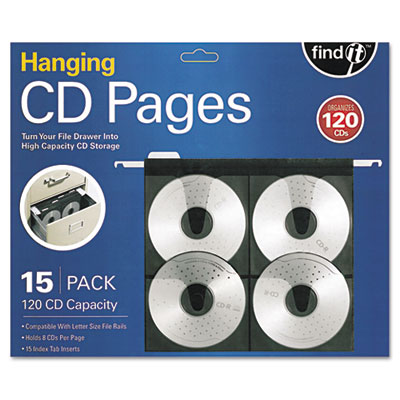 find It&trade; Hanging CD Pages